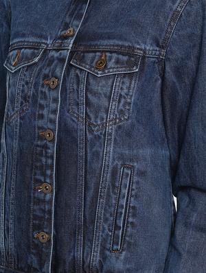 stone washed denim jacket - 16734554 - Standard Image - 5