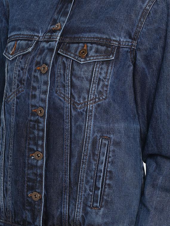 stone washed denim jacket - 16734554 - Zoom Image - 5