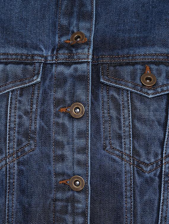 stone washed denim jacket - 16734554 - Zoom Image - 6