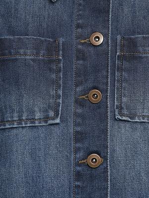 stone washed denim jacket - 16734557 - Standard Image - 6