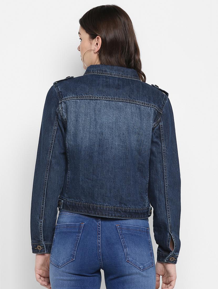 stone washed denim jacket - 16734557 - Zoom Image - 3