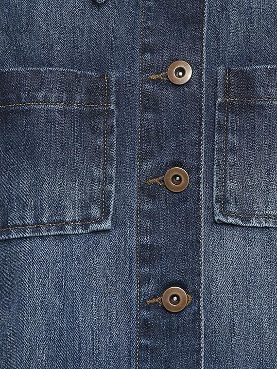 stone washed denim jacket - 16734557 - Zoom Image - 6