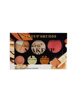 mars makeup studio highlight powder & bronzing powder & contour-91015-01 - 16734638 - Standard Image - 3
