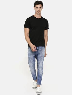 blue heavy washed jeans - 16734704 - Standard Image - 4