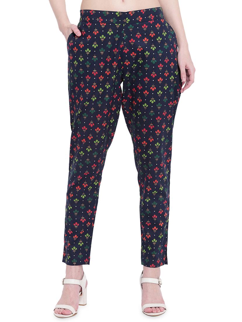 mid rise pocket detail flat front trouser - 16735274 - Zoom Image - 1