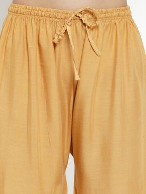 high rise laced hem palazzo - 16735563 - Standard Image - 5