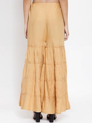 high rise flared sharara - 16735585 - Standard Image - 3