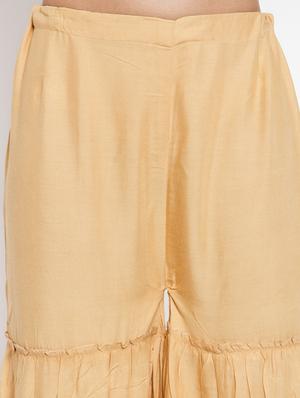high rise flared sharara - 16735585 - Standard Image - 5