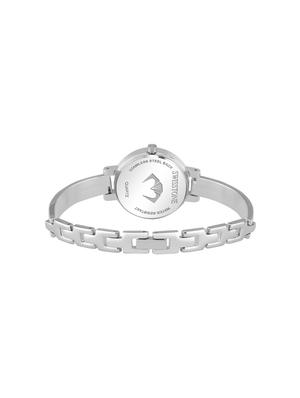 swisstone jewels077-pnkslv silver bracelet wrist watch for women - 16736169 - Standard Image - 3