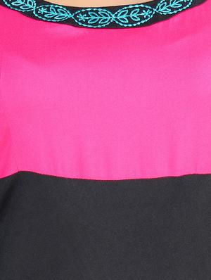 contrast asymmetric kurta - 16736290 - Standard Image - 4