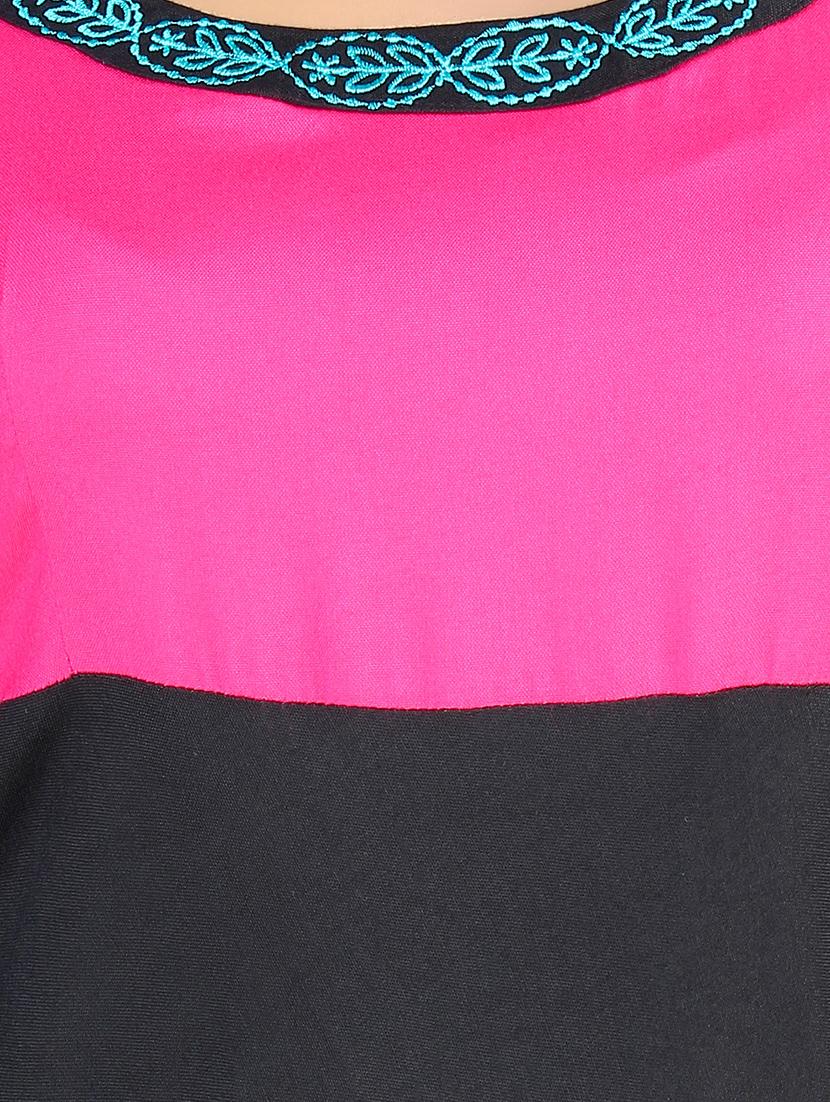 contrast asymmetric kurta - 16736290 - Zoom Image - 4
