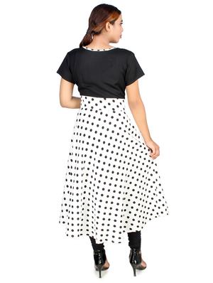polka dot flared kurta - 16736292 - Standard Image - 3