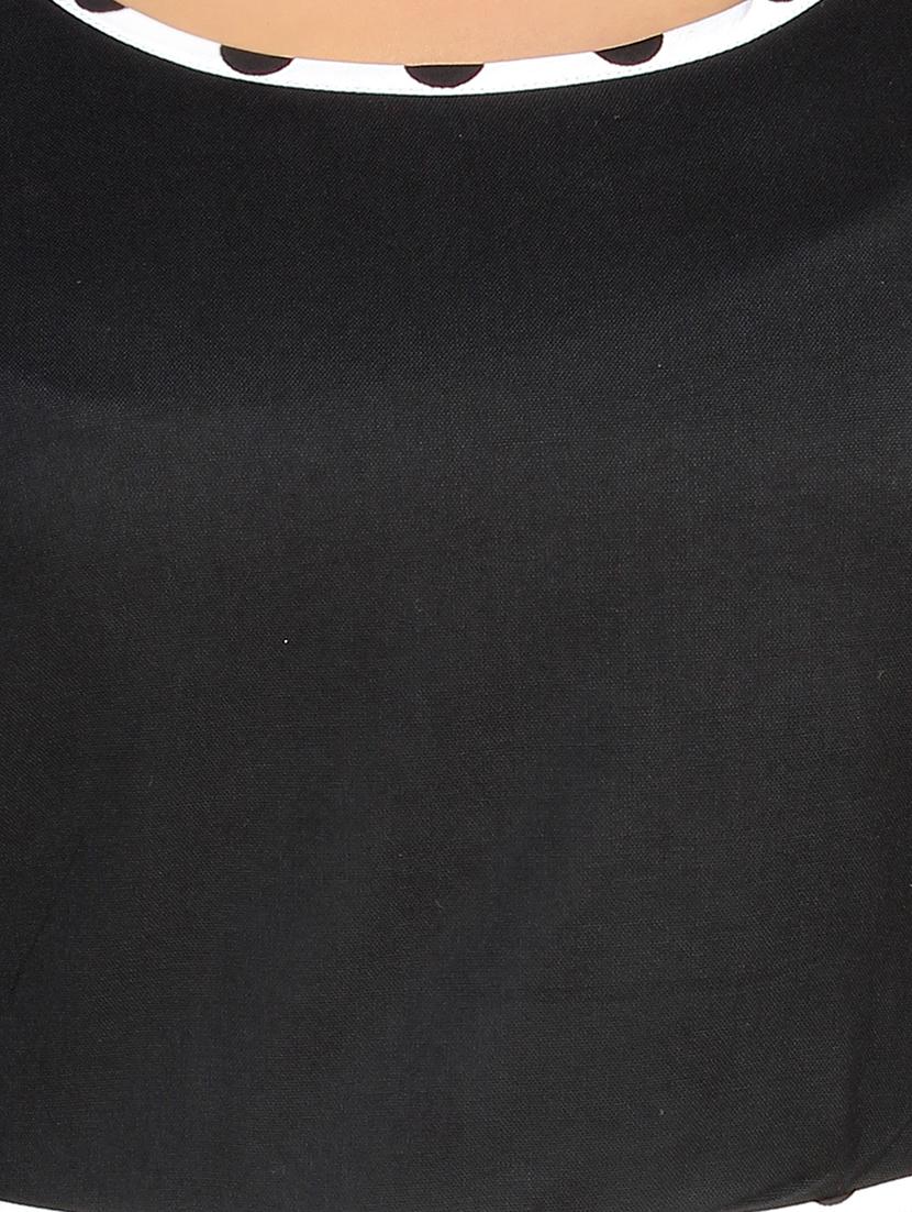polka dot flared kurta - 16736292 - Zoom Image - 4