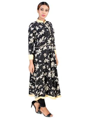 floral flared kurta - 16736293 - Standard Image - 2