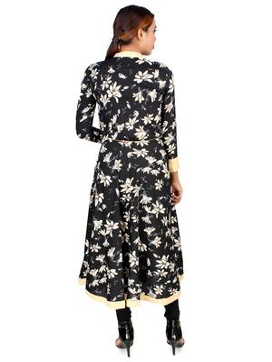 floral flared kurta - 16736293 - Standard Image - 3