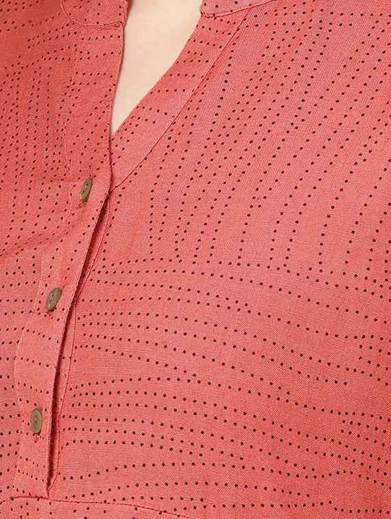 printed a-line kurta - 16736704 - Zoom Image - 5