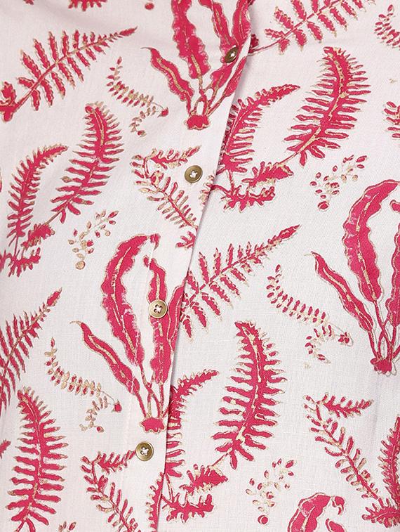 printed a-line kurta - 16736707 - Zoom Image - 5