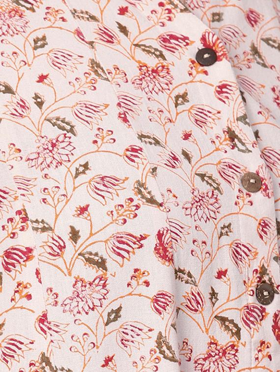 printed a-line kurta - 16736710 - Zoom Image - 5