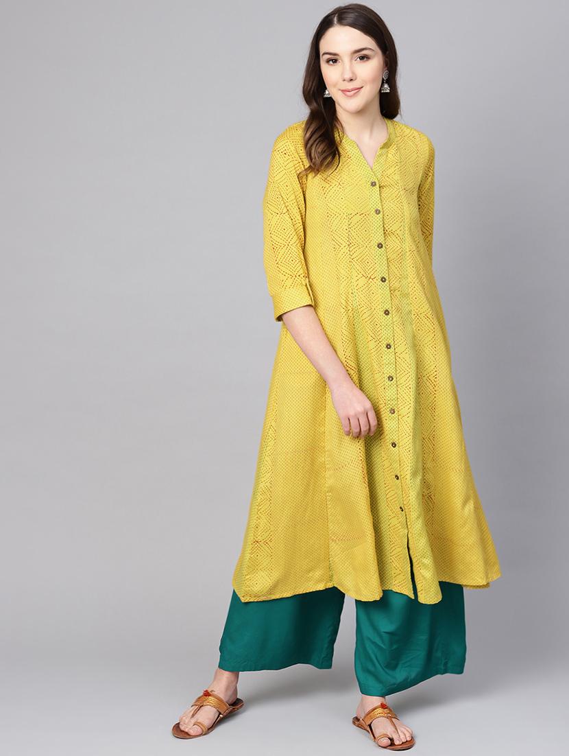 kali printed anarkali kurta - 16736723 - Zoom Image - 1