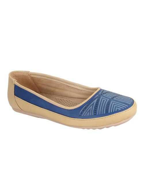 blue slip on ballerinas - 16736805 - Very Small Image - 1