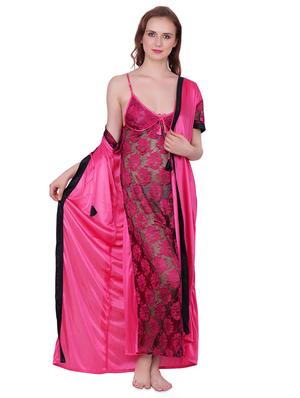 laced babydoll with robe set - 16736937 - Standard Image - 2