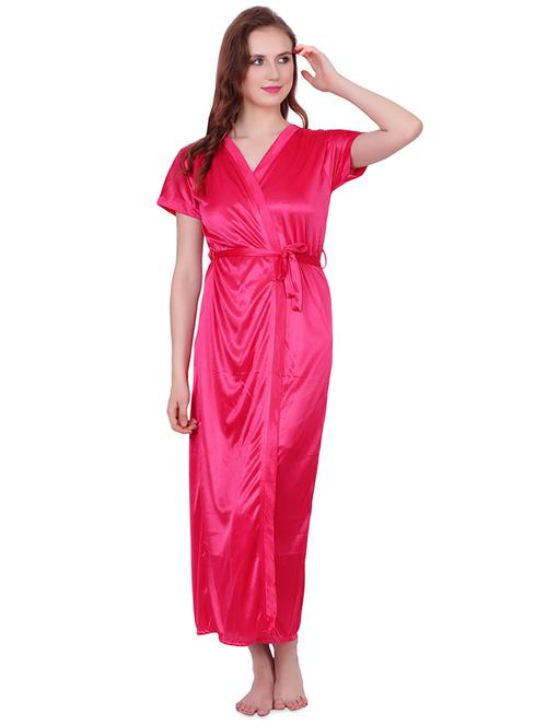 laced babydoll with robe set - 16736940 - Standard Image - 1