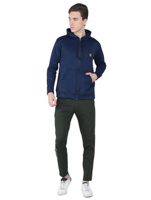 navy blue solid sweatshirt - 16737110 - Standard Image - 4