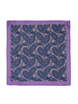 blue silk pocketsquare - 16737229 - Standard Image - 4