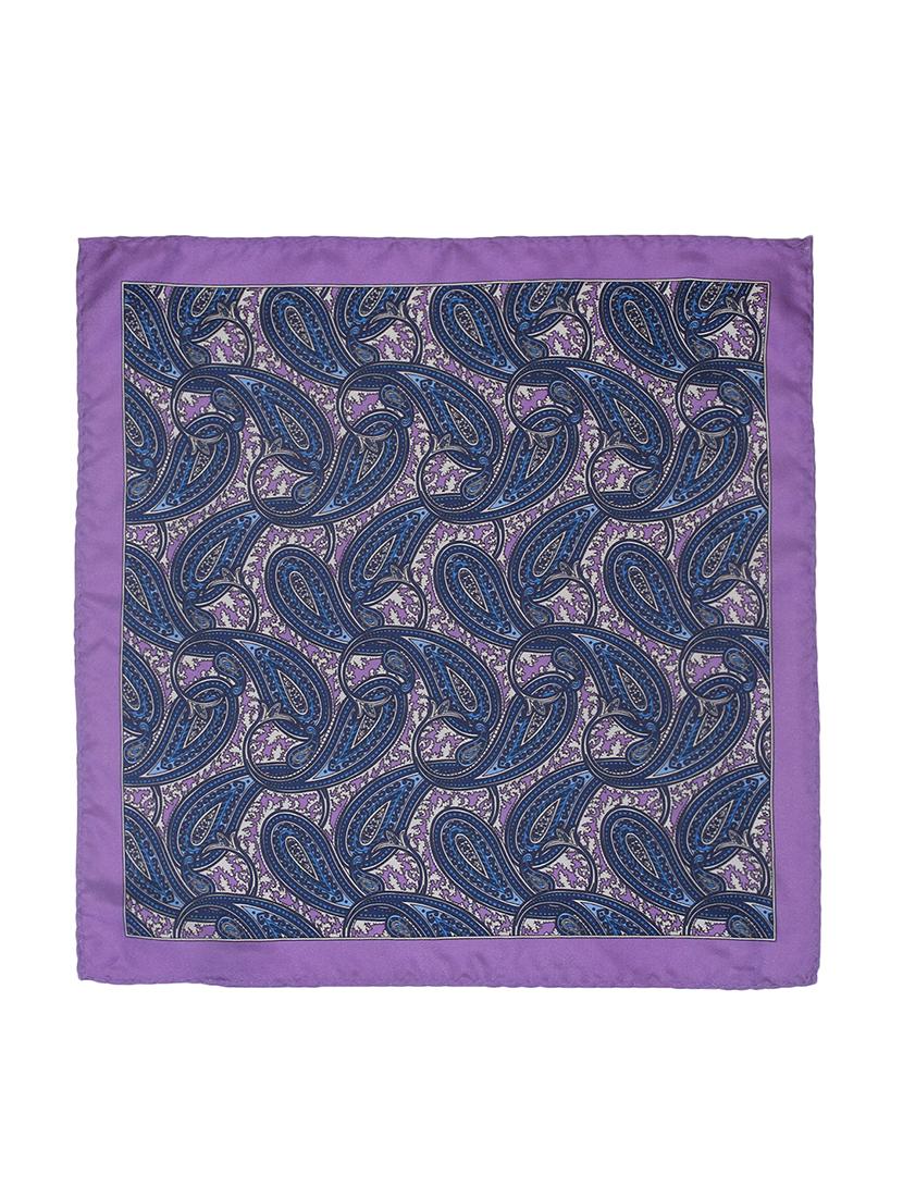 blue silk pocketsquare - 16737229 - Zoom Image - 4