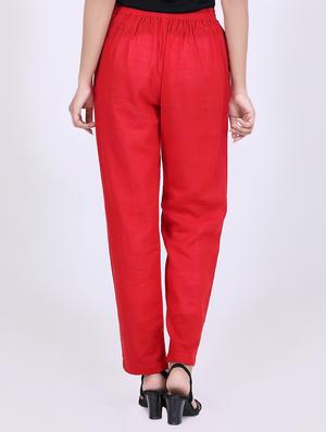 mid rise pocket detail flat front trouser - 16737251 - Standard Image - 3
