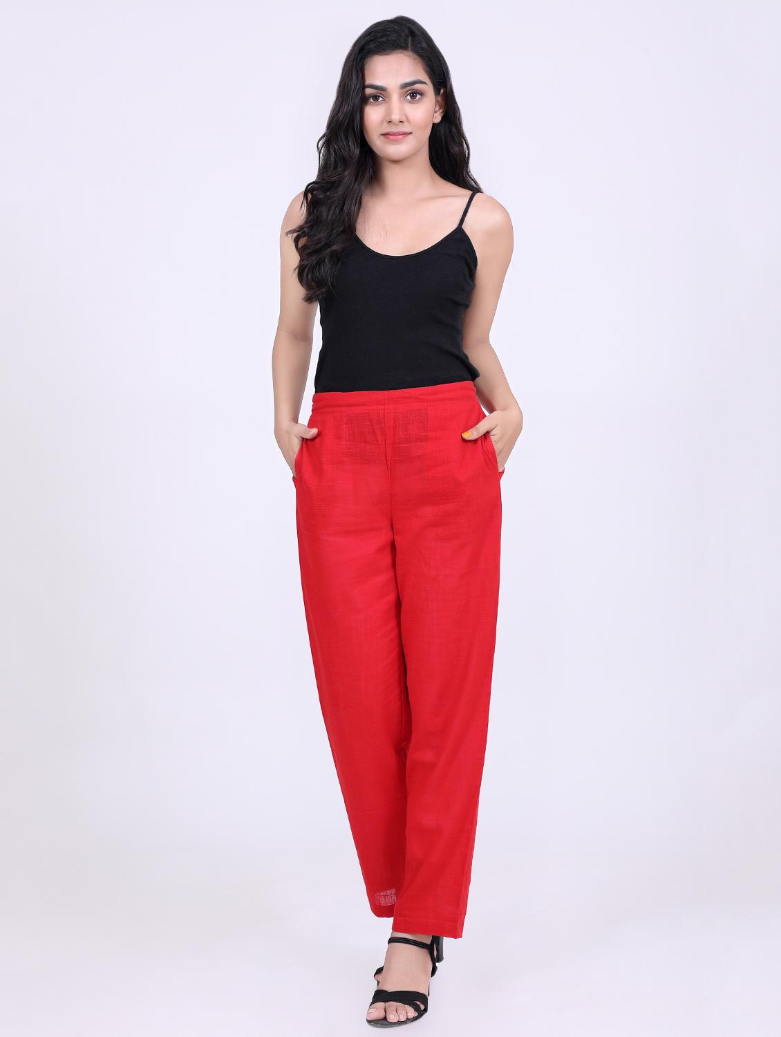 mid rise pocket detail flat front trouser - 16737251 - Zoom Image - 4