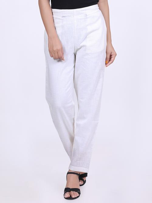 mid rise pocket detail flat front trouser - 16737254 - Standard Image - 1