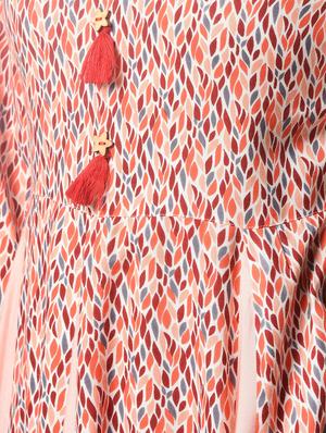 printed flared kurta - 16737446 - Standard Image - 5
