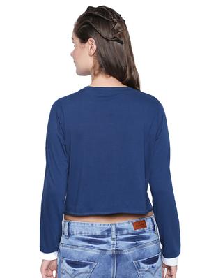 round neck quirky print boxy tee - 16737495 - Standard Image - 3