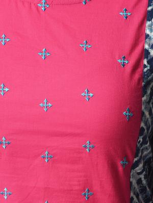 embroidered layered top pants set - 16737558 - Standard Image - 6