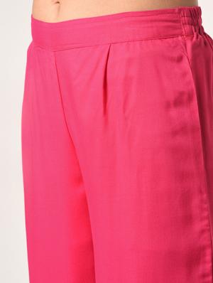 embroidered layered top pants set - 16737558 - Standard Image - 7