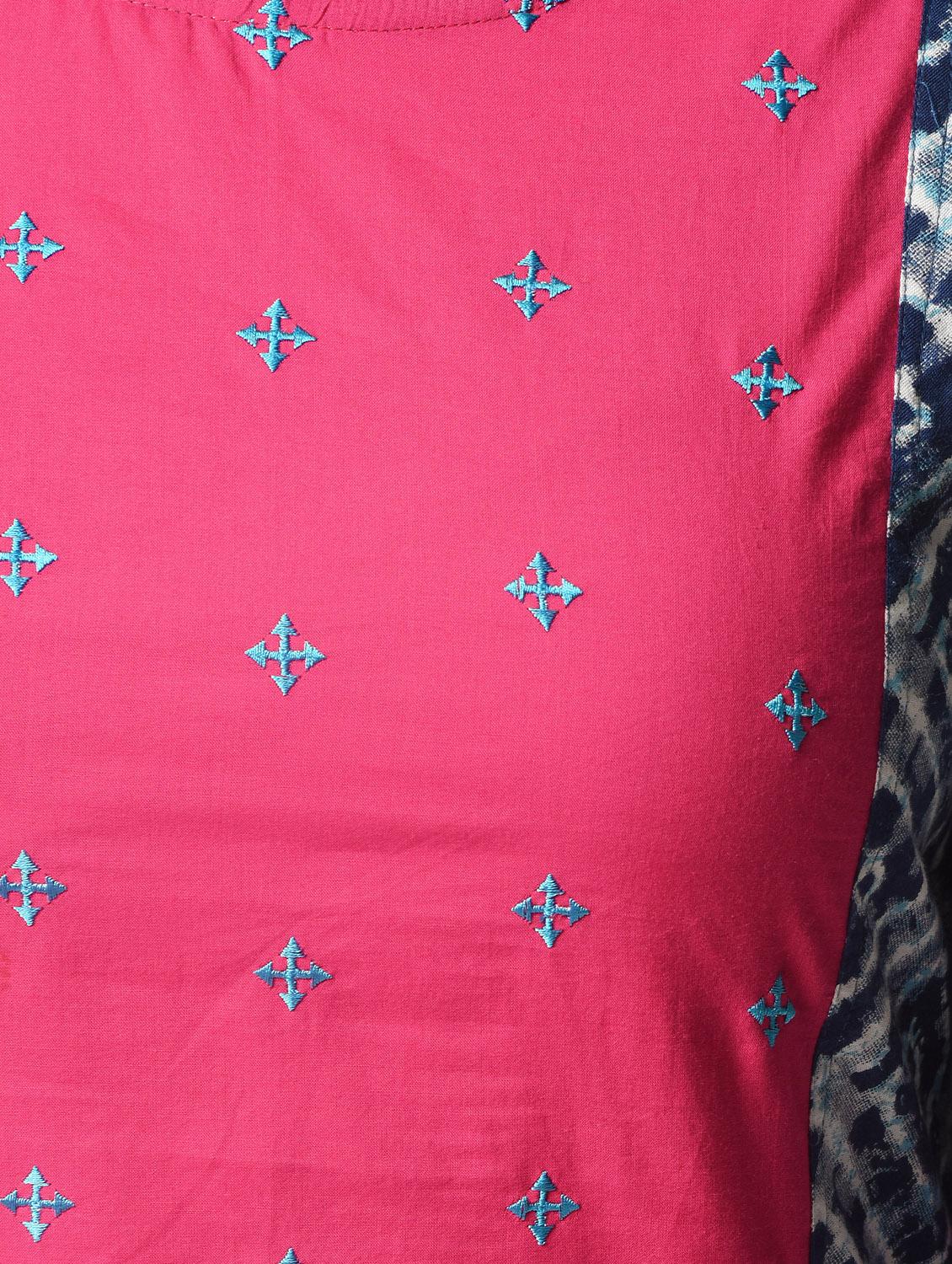 embroidered layered top pants set - 16737558 - Zoom Image - 6