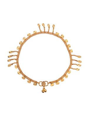 gold metal payal - 16737577 - Standard Image - 3