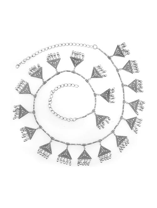 silver metal body jewellery - 16737599 - Very Small Image - 1