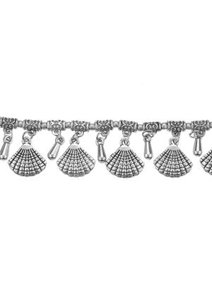 silver metal links bracelet - 16737609 - Standard Image - 2