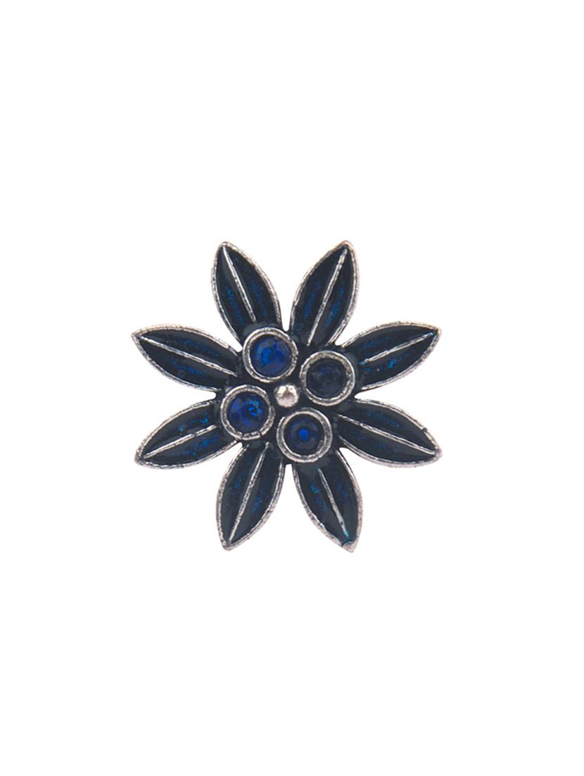 blue metal finger ring - 16737682 - Zoom Image - 1