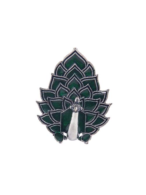 green metal finger ring - 16737695 - Standard Image - 1
