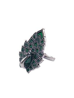 green metal finger ring - 16737695 - Standard Image - 2