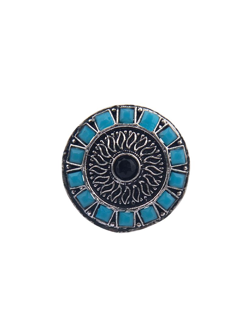 blue metal finger ring - 16737698 - Zoom Image - 1
