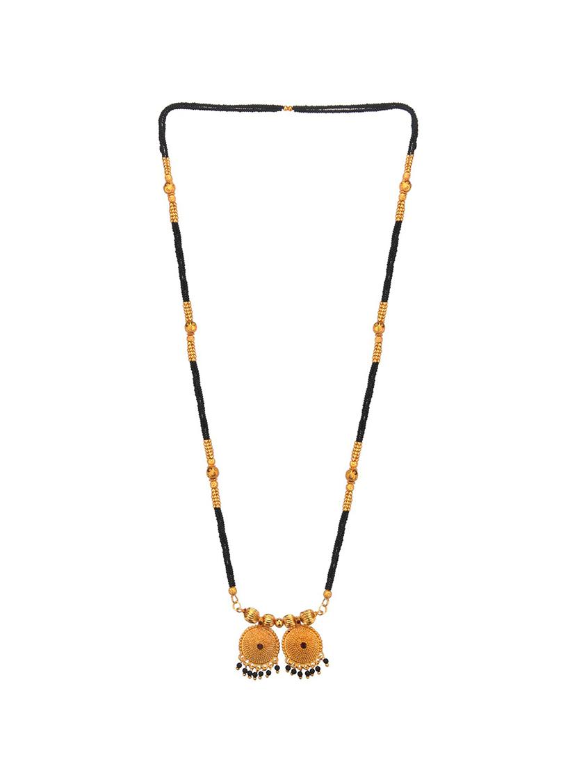 black beads mangalsutra - 16737711 - Zoom Image - 2