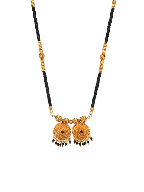 black beads mangalsutra - 16737711 - Zoom Image - 3