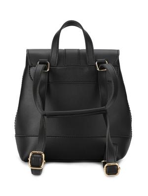 black leatherette (pu) regular backpack - 16737959 - Standard Image - 2