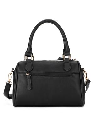 black leatherette (pu) regular handbag - 16737992 - Standard Image - 2