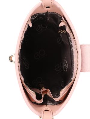 pink leatherette (pu) regular sling bag - 16738014 - Standard Image - 3