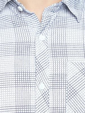 white checkered casual shirt - 16738384 - Standard Image - 5
